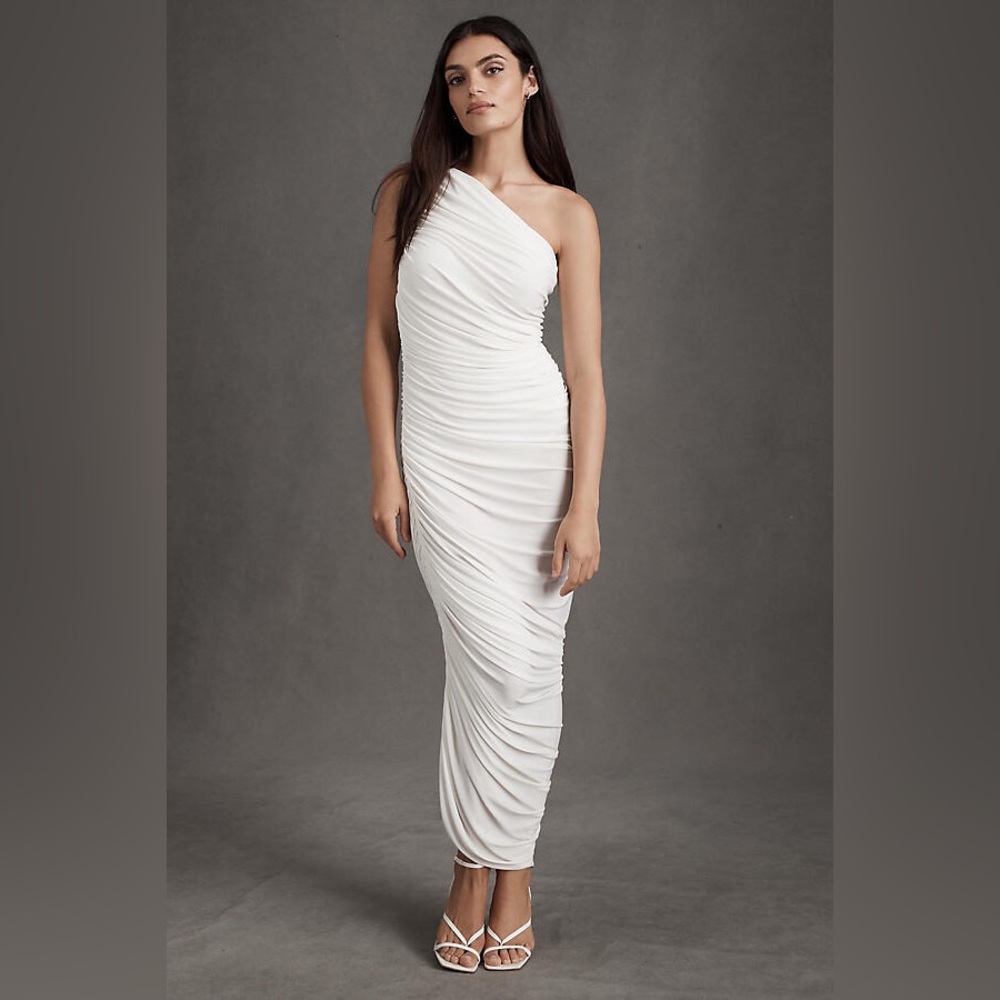 NEW WITH TAGS Norma Kamali Diana Gown • White • Size XXS